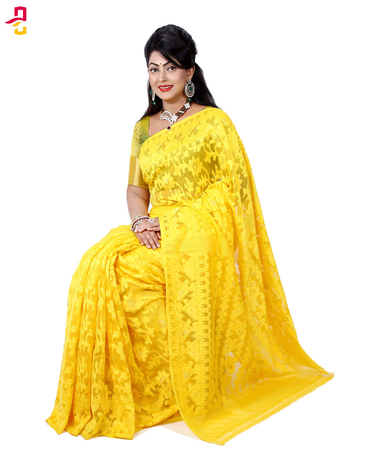Gaye holud saree design on sale