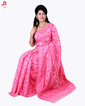 Moslin Silk Tangail Saree HRB-150